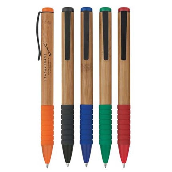 Bamboo Design Twist Pen
