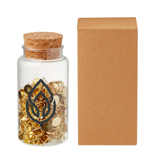 Push Pins in Jar