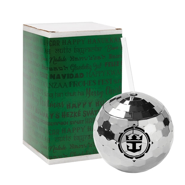 Disco Ball Tumbler with Straw