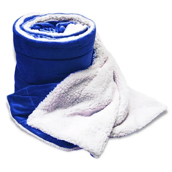 Oversized Mink Sherpa Blanket