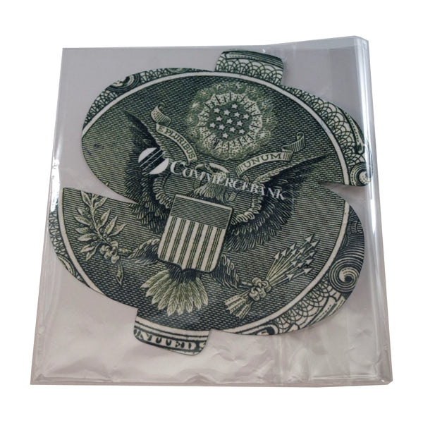 Dollar Sign Shaped Microfiber Cleaning Cloth