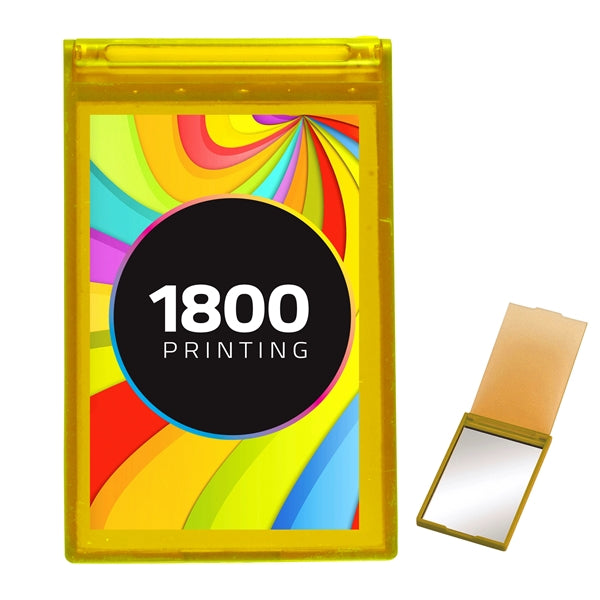 Tek Booklet with Rectangle Compact Mirror