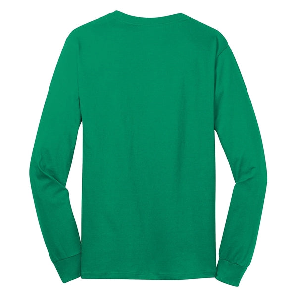 Pure Cotton Casual Long Sleeve Winter T-shirt 5.4 oz