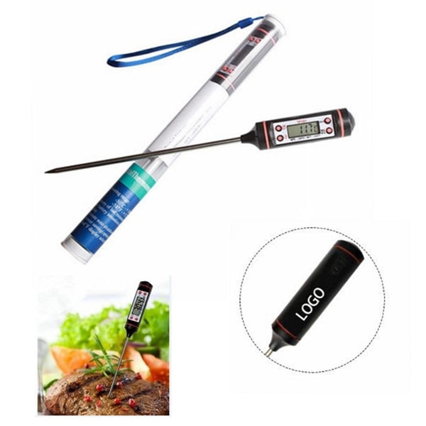 Digital Cooking Thermometer with Stainless Probe
