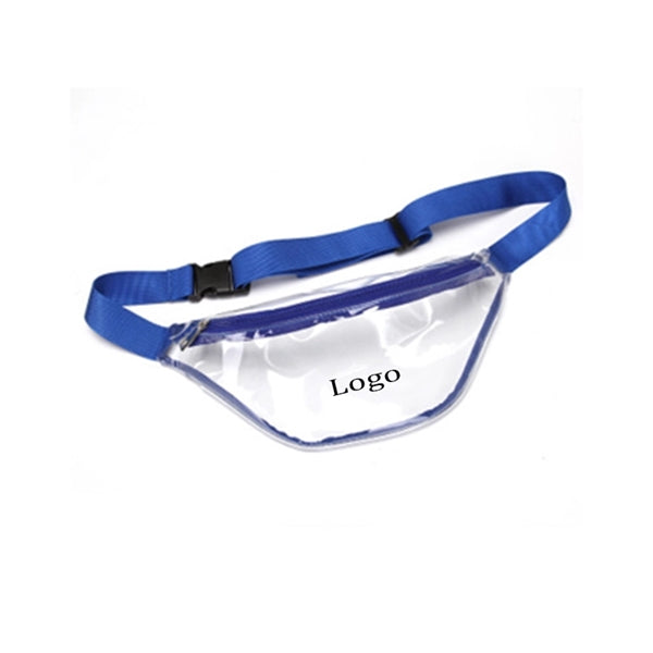 Clear Zipper Fanny Pack