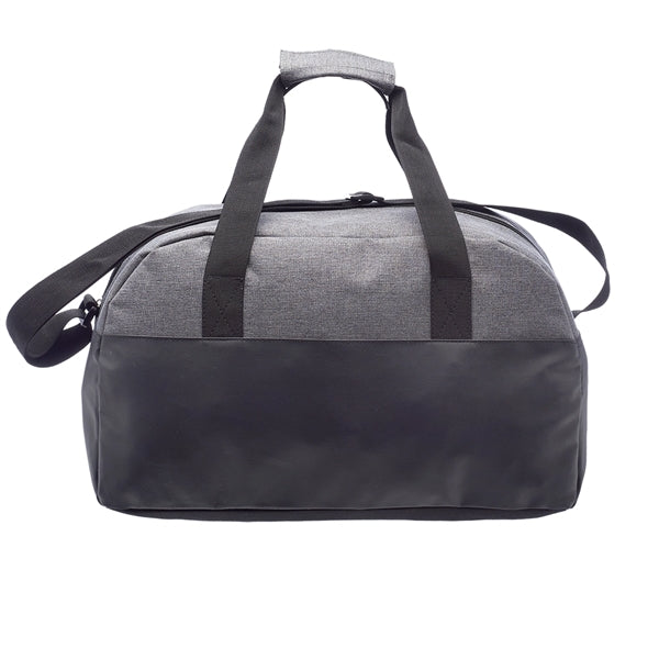 Two-Tone Classic Duffel Bag w/ Shoulder Strap