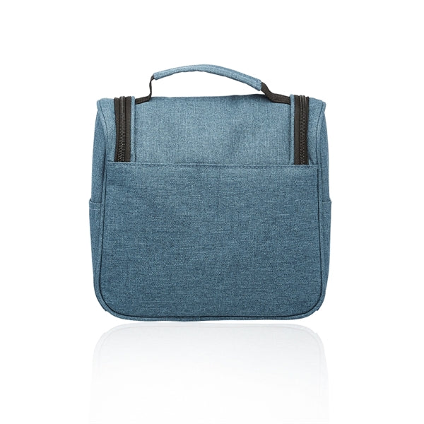 Large Heather Toiletry Bags w/ Side Pockets