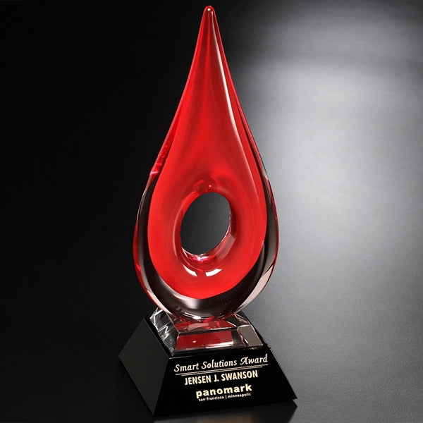 Red Teardrop
