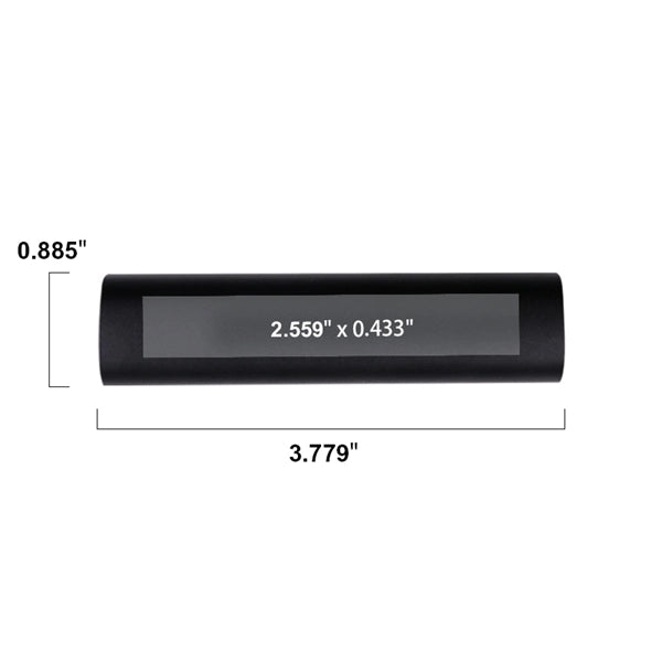 2200 mAH Aluminum Power Bank w/ Chamfer Edge