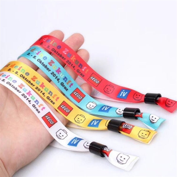 Locking Closure Bracelet Wristbands