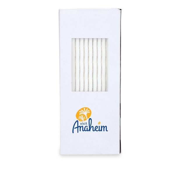 100-PC Paper Straws with Box