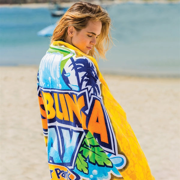 Loop Terry Fiber Reactive Beach Towel