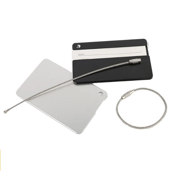 Aluminum Luggage Tag