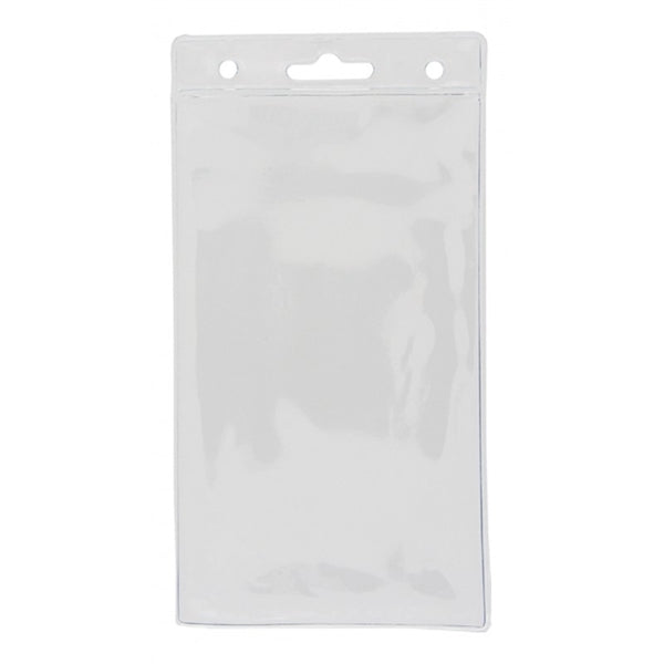 Blank Clear ID/Badge Holder 4.25Wx8H