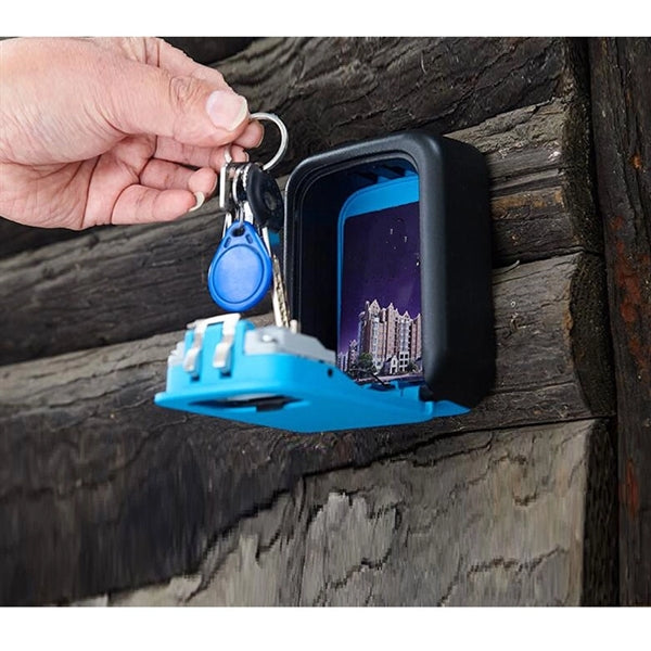 Wall Mounted Key Box Safe Storage Password Lock 4 Digit