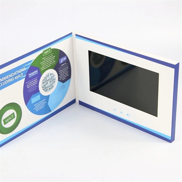 7" Video Brochure Card