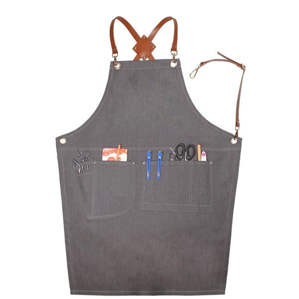 Demin Barber Apron