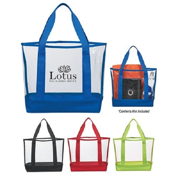 Clear Casual Tote Bag - BG