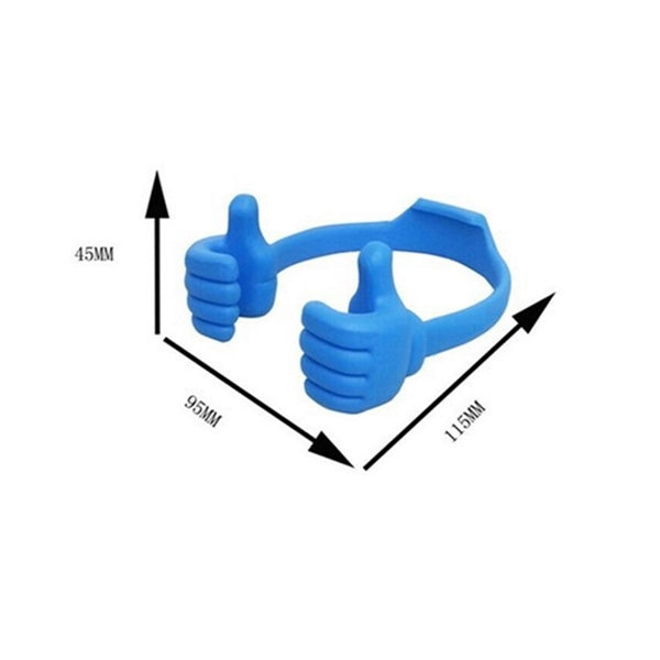 PVC Thumb Cell Phone/Tablet Stand