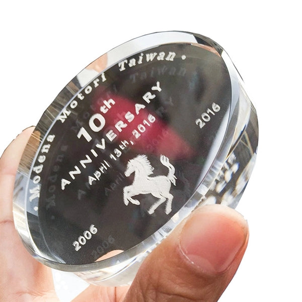 Round Paperweight