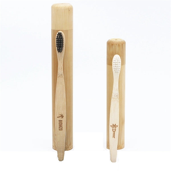 Bamboo Toothbrush With Case