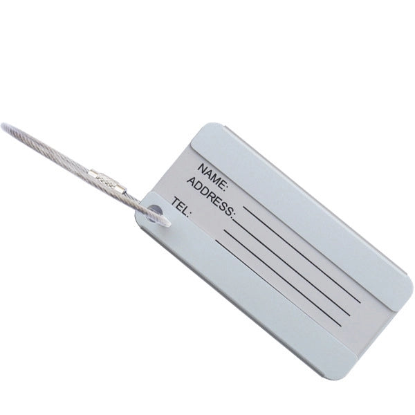 Aluminum Travel Luggage Tag