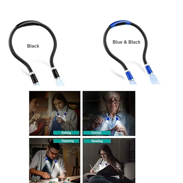 USB Rechargeable Neck Reading Light