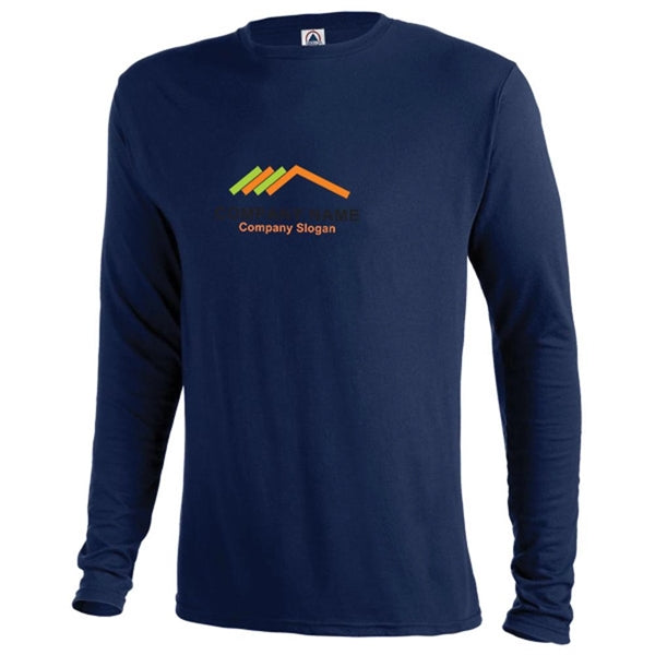 Moisture Wicking Long-Sleeve Adult Tee