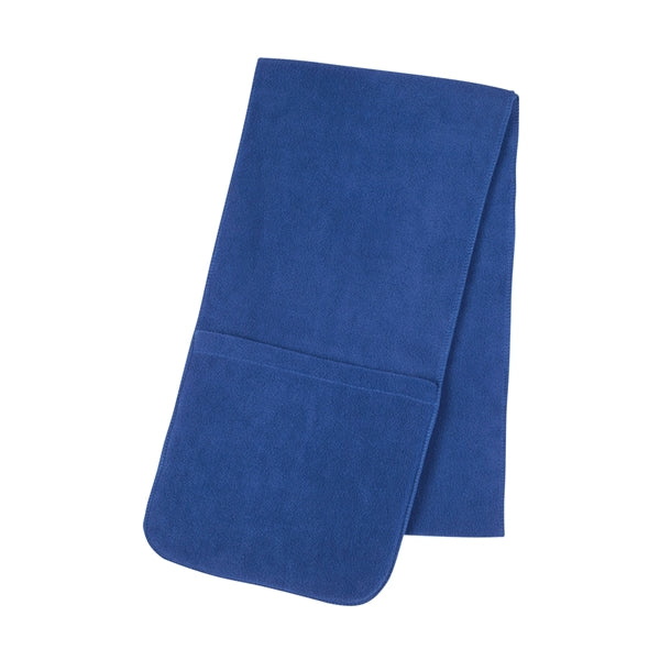 Neck Muffler with Pockets.