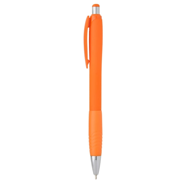 Rubberized Grip Writing Pen