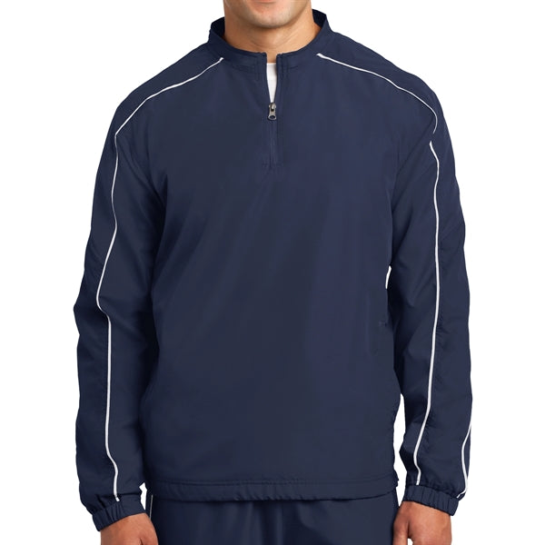 Colorblock Polyester Shirt