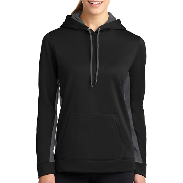 Sport-on Ladies' Colorblock Hooded Pullover