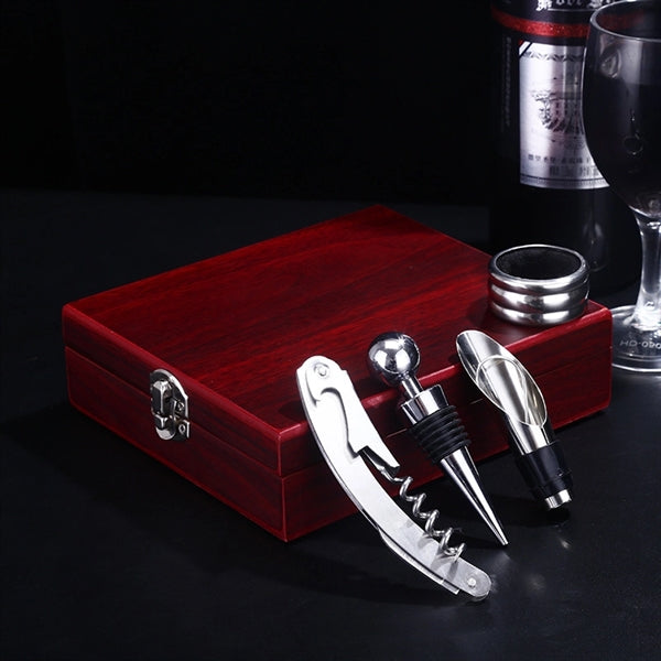 4 Piece Wine Box Set