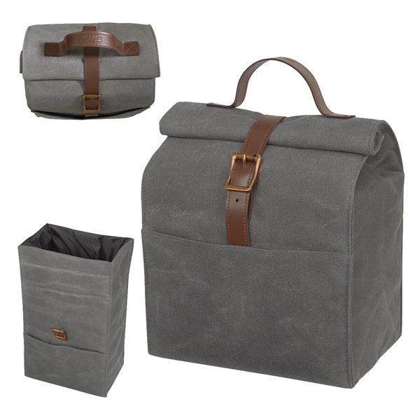 Durable Leatherette Lunch Cooler Kit