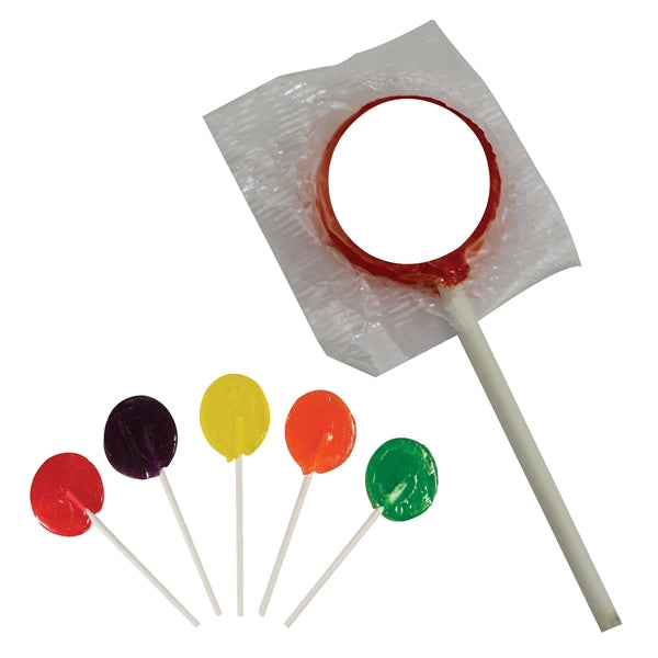 Four-Color Process Lollipop Giveaway