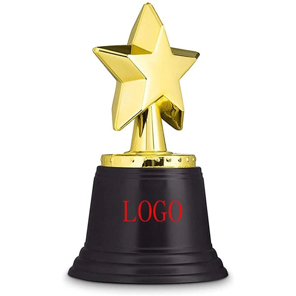 4.5" Star Gold Award Trophies