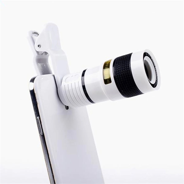 Portable Mobil Fixed Focus Telescopic Light 12 times zoom