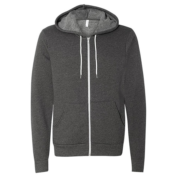 Bella+Canvas Sponge Fleece Full-Zip Hoodie -Unisex