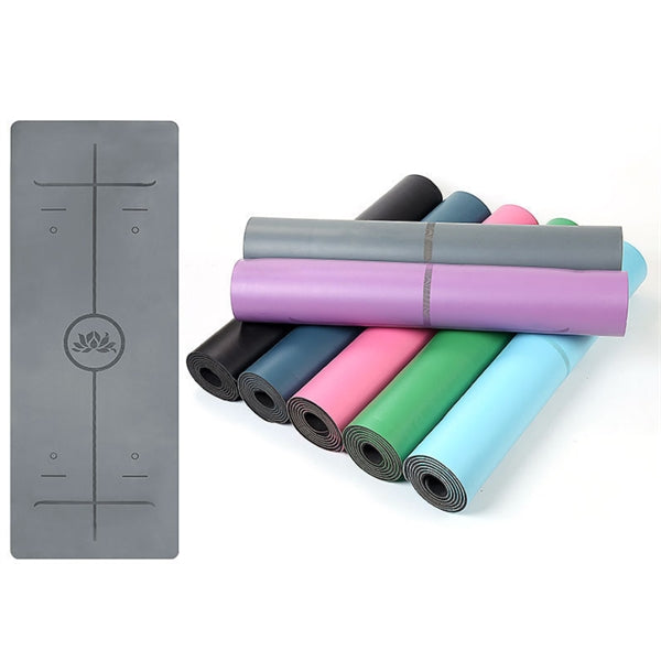 Premium Non Slip Yoga Mat PU 5mm Ultra Dense Thickness