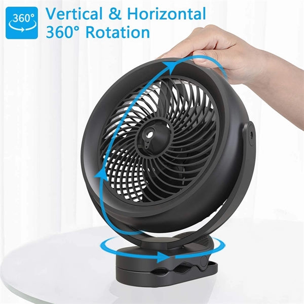 Cooling Misting Clip Fan