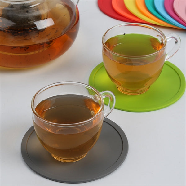 Round Shape Silicone Coaster