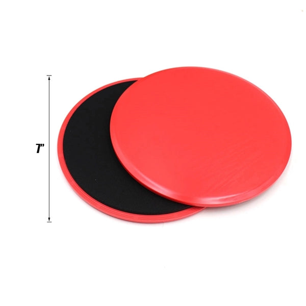 7" Exercise Workout Gliding Discs Yoga Fitness Sliders