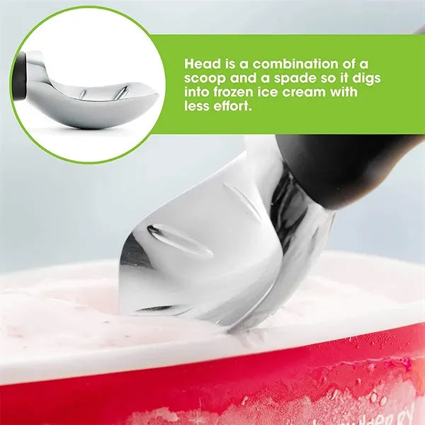Ice Cream Scoop with Soft Grip Handle