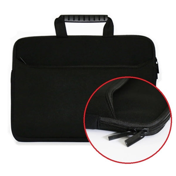 Neoprene Laptop Sleeve w/ 3 Compartments & Rubber Handle