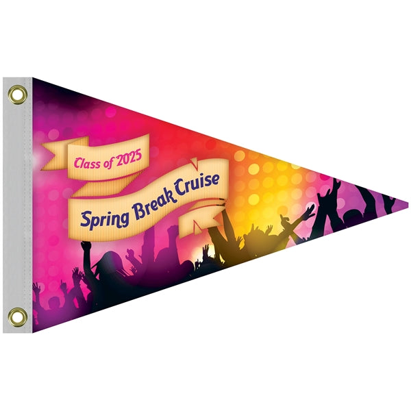 16" x 24" Single Reverse Knitted Polyester Pennant Boat Flag