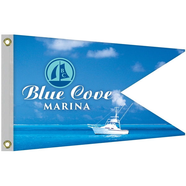 24" x 36" Single Reverse Knitted Polyester Swallowtail Flag