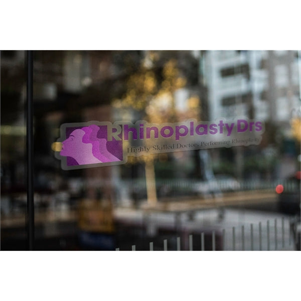 Custom Clear Vinyl Wall/Window Decal