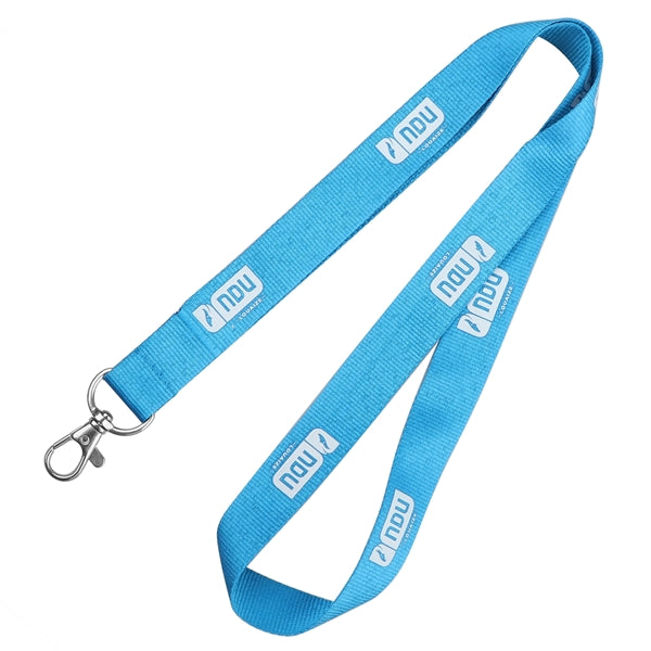 3/4" Screen Printed Polyester Lanyard