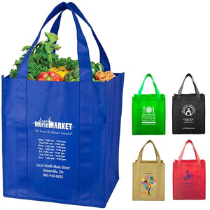 13"W x 15"H x 10"Gusset -"SUPER MEGA" Grocery Shopping