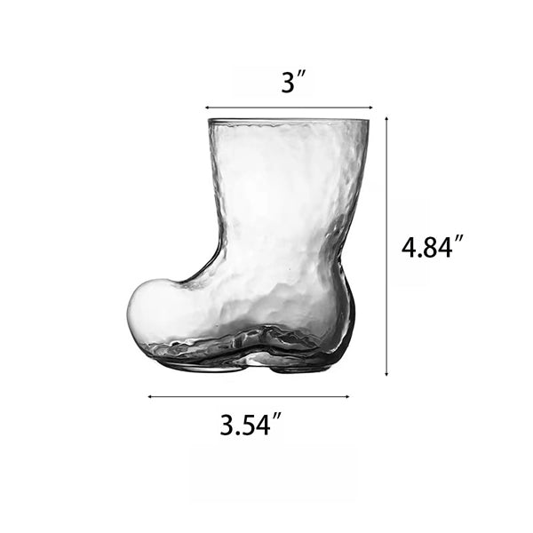 13 oz Elegant Boot Glass